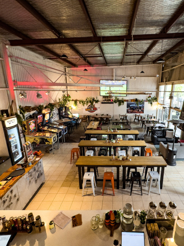 Indoor space at WhatABBQ! in New Lynn