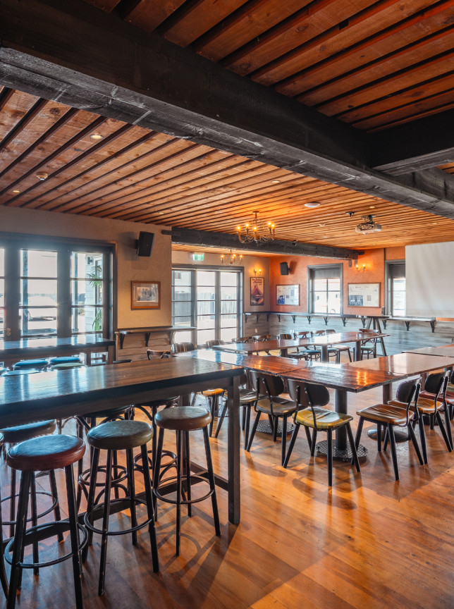 Table settings at The Bealey Quarter in Christchurch