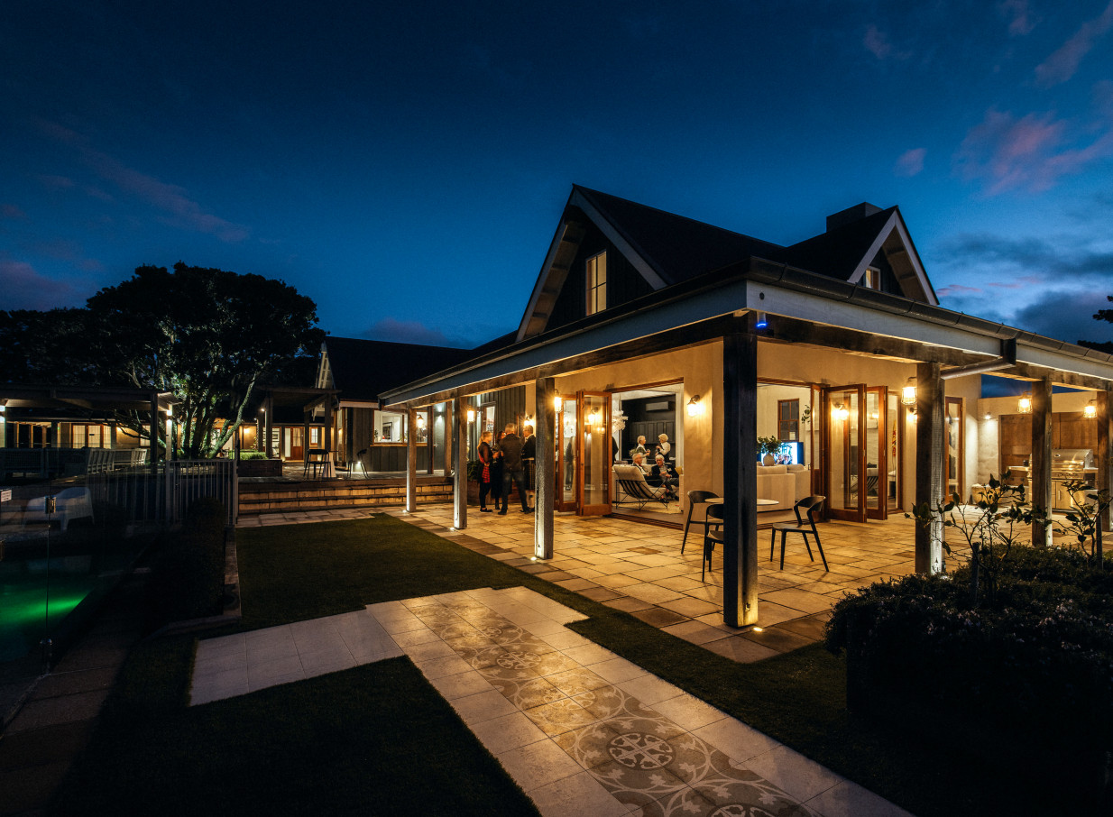 Putiki Estate at night