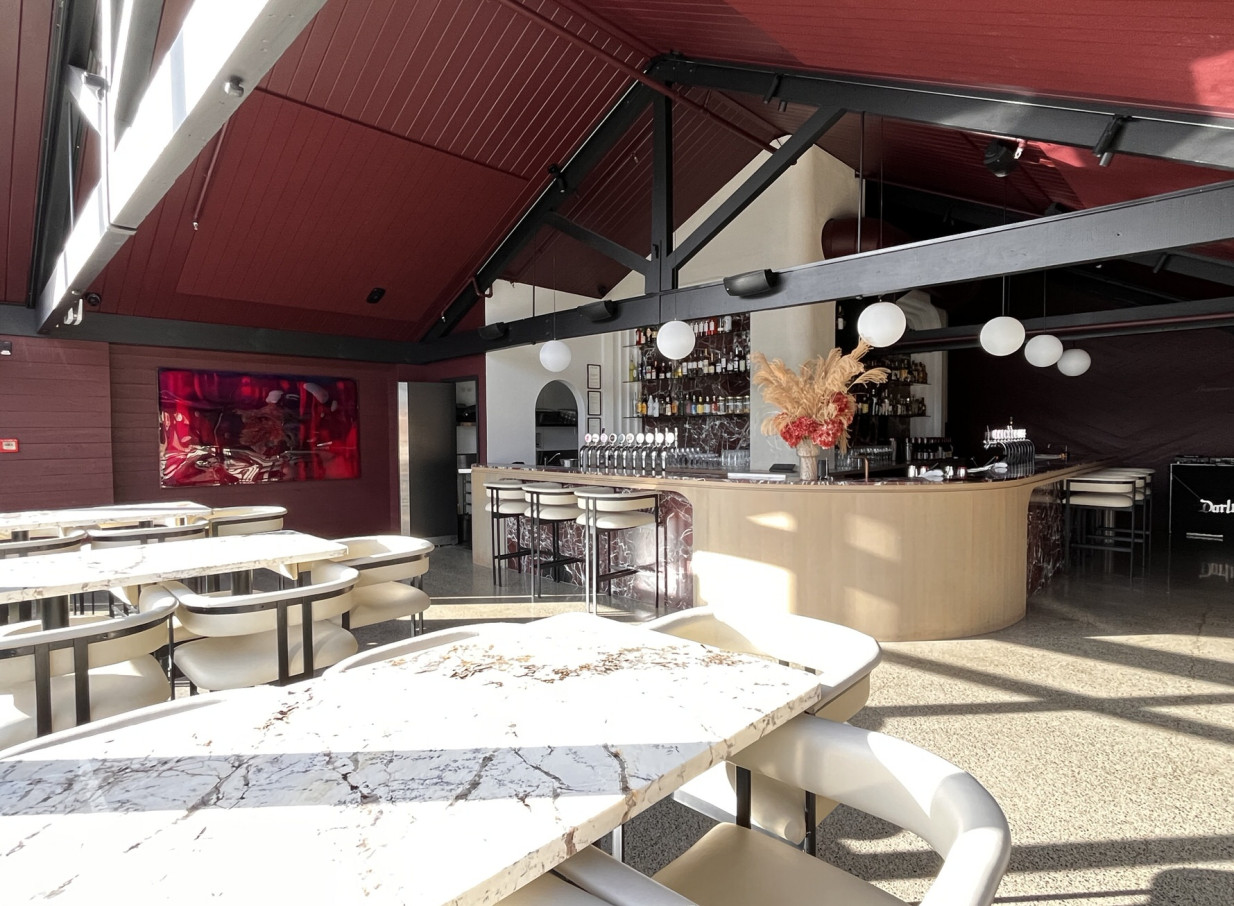 Bar area at Darling on Drake