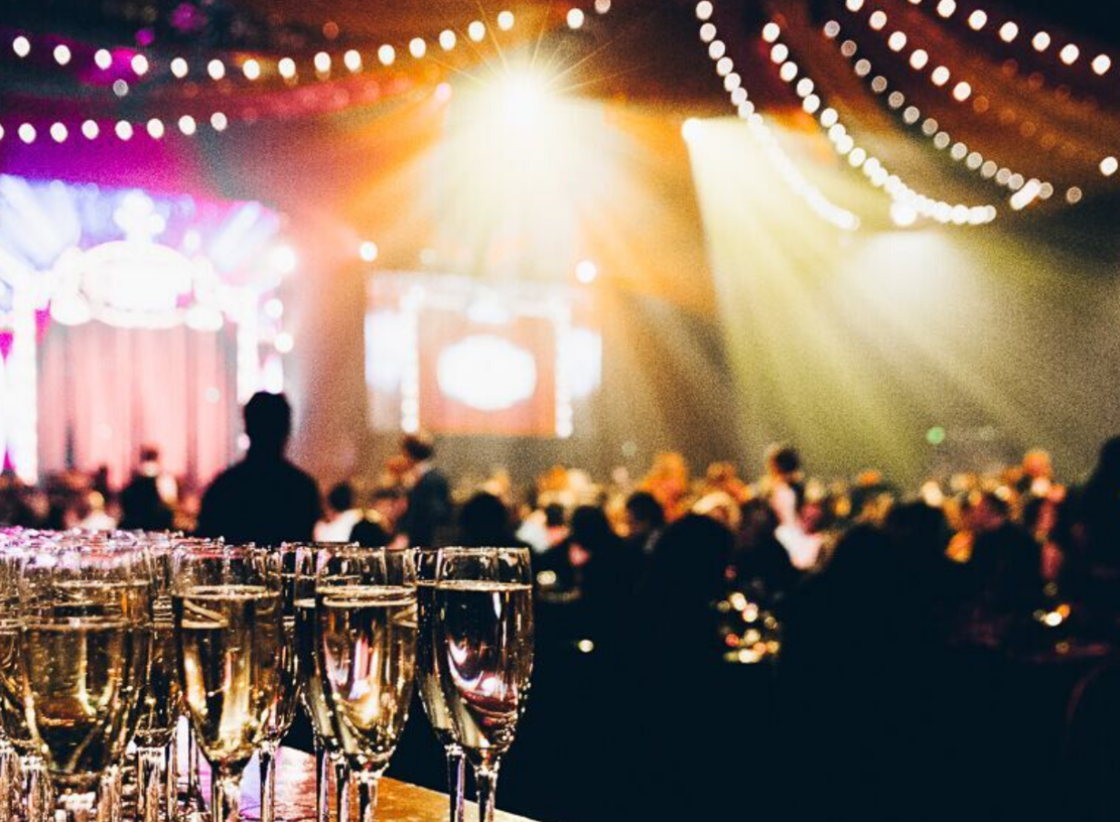 A sparkling reception at RACE Trentham, Wellington, a versatile venue blending historic charm with modern event spaces.