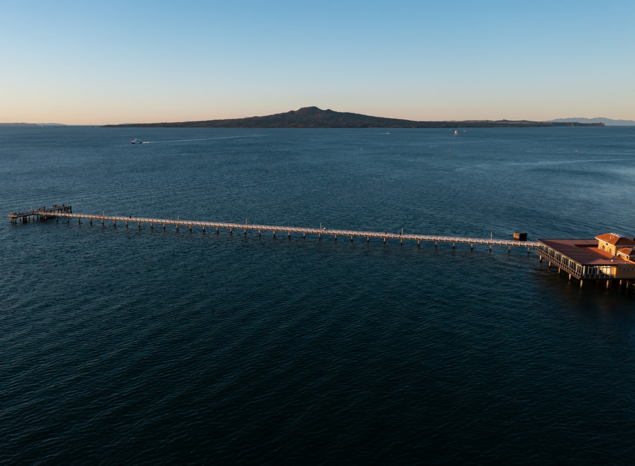 OKAHU, Auckland's modern waterfront venue, offers an over-water event space with stunning harbor views.
