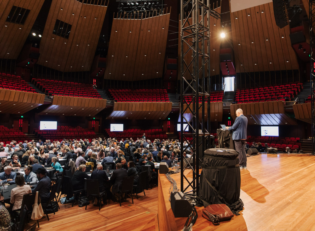 Gala dinner at Christchurch Town Hall